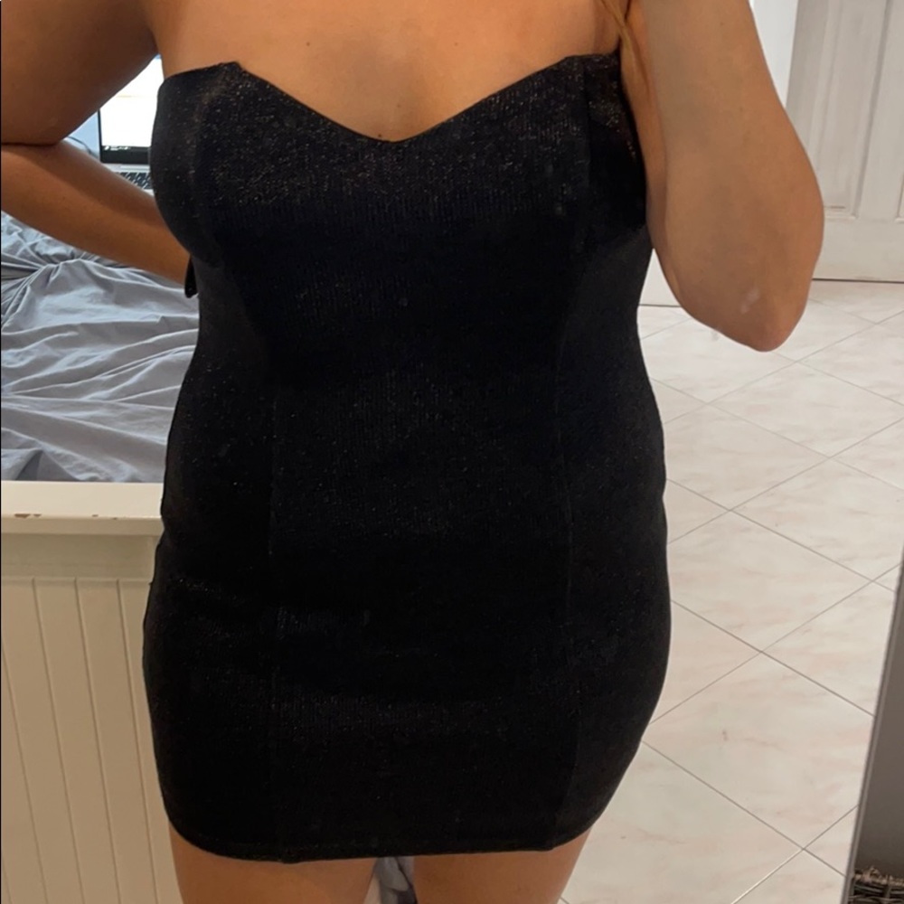 Black Strapless Party Dress NWT Ruby & Jenna
